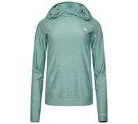 Dare 2b Sprint City Womens Hoodie Fresh Q-wic leichtes, recyceltes, schnell trocknendes und geruchsabweisendes Material mit niedriger Fronttasche und Daumenschlaufen