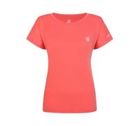 Dare 2b Trainingsshirt "Persisting II Tee" in Lachs - Größe 44 | Damen Outdoor Tops Shirts