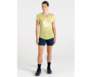 Dare 2b Trainingsshirt "Serene Tee" in Gelb - Größe 40 | Damen Outdoor Tops Shirts