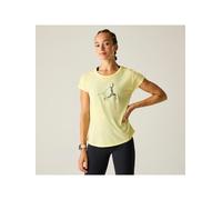 Dare 2b Trainingsshirt "Serenity" in Gelb - Größe 38 | Damen Outdoor Tops Shirts