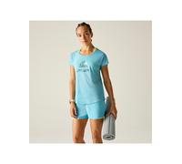 Dare 2b Trainingsshirt "Serenity" in Türkis - Größe 40 | Damen Outdoor Tops Shirts