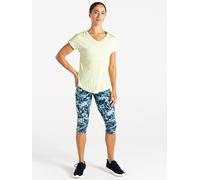 Dare 2b Trainingsshirt "Vigilant Tee" in Gelb - Größe 46 | Damen Outdoor Tops Shirts