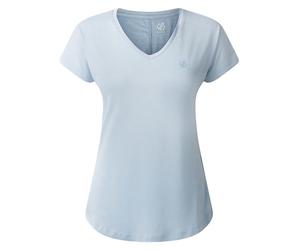 Dare 2b Trainingsshirt "Vigilant Tee" in Hellblau - Größe 46 | Damen Outdoor Tops Shirts
