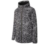Dare 2B Womens/Ladies The Laura Whitmore Edit - Deviation II Dotted Waterproof Jacket (Schwarz/Weiß) EU 34 / UK 6