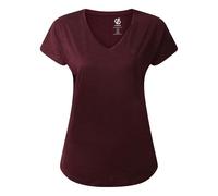 Dare2b Damen Funktionsshirt Kurzarmshirt Vigilant Active T-Shirt, Farbe:Weinrot, Artikel:-909 fig, Größe:38