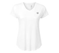 Dare2B Damen Funktionsshirt Kurzarmshirt Vigilant Active T-Shirt, Farbe:Weiß, Artikel:-900 White, Größe:40