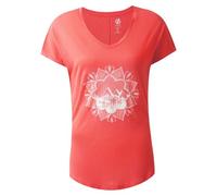 Dare2b Damen Kurzarmshirt Funktionsshirt T-Shirt Serene Tee, Farbe:Koralle, Artikel:-9JA Peach Bloom, Größe:40
