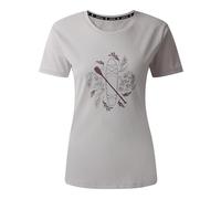 Dare2b Damen Kurzarmshirt Funktionsshirt T-Shirt Tranquility III Tee, Farbe:Hellgrau, Artikel:-87L Lilac hint, Größe:40