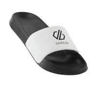 Dare2b Herren Arch Sliders Slide Sandal, Black White, 44 EU, schwarz/weiß, 44 EU