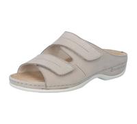 Daria Sandalen Slipper grau Weichbettung Wechselfußbett Mittel - Berkemann UK 4.0