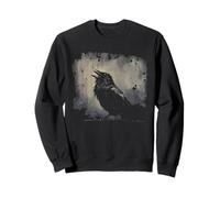 Dark Art Goth Raven Soft Grunge Aesthetic Gothic Rabe Krähe Sweatshirt