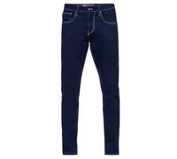 Dark Blue Jeans Hose "MELVIN" Slim Fit Cotton-Stretch 31W/32L