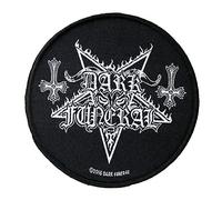 Dark Funeral Circular Logo Aufnäher Patch - Gewebt & Lizenziert !!