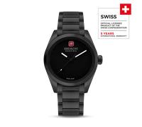 DARK MATTER 40mm Schwarz Edelstahl - Swiss Made - Herrenuhr