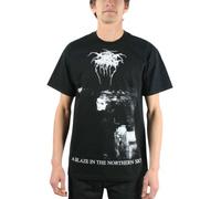 Dark Throne - Herren A Blaze in der Northern Sky T-Shirt in Schwarz Gr. Mediu...