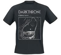 Darkthrone Eternal Hails Retro Männer T-Shirt schwarz XXL 100% Baumwolle Band-Merch, Bands