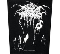 Darkthrone Rückenaufnäher Transilvanian Hunger Backpatch Aufnäher - 1 Stück - Schwarz - Gothic - Musik - Kleidungszubehör