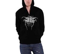 Darkthrone Transilvanian Hunger offiziell Herren Nue Schwarz Zipped Kapuzenpu...