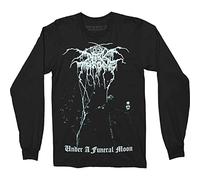 Darkthrone 'Under A Funeral Moon' (Black) Long Sleeve Shirt (XL)