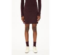 DARLAA TWEED | Strickrock aus Bio-Woll Mix - rot (S)