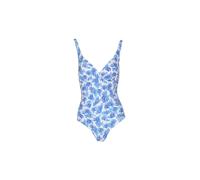 DARLING HARBOUR Damen Badeanzug V-Neck blau | 40