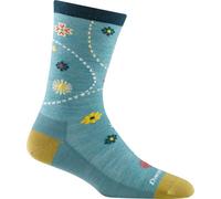 Darn Tough Garden Crew Lightweigt Aqua Socken Damen S (35-37/38)