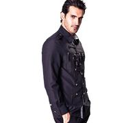 Darringls Herren Gitter Button Down Hemd Slim Fit Comfort Arbeit Business Shirt Modern Hochzeit Büro Reise Pocket Freizeithemd Bügelfrei Regular Fit Stretch Schnelltrocknend Winter Kleidung
