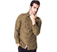 Darringls Herren Gitter Button Down Hemd Slim Fit Comfort Arbeit Business Shirt Modern Hochzeit Büro Reise Pocket Freizeithemd Bügelfrei Regular Fit Stretch Schnelltrocknend Winter Kleidung