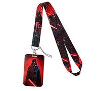 Darth Skywalker Vader Character Lanyard with ID Holder Keychain