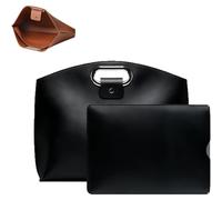 Das 2-teilige Set: Elegantes, wasserdichtes Business-Laptop- und Tragetaschen-Set aus Leder, Literalous 2-teiliges Laptop- und Tragetaschen-Set