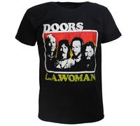 Das Doors LA Frauen-T-Shirt XXL Schwarz