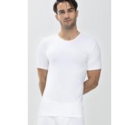 Unterziehshirt MEY "Dry Cotton Functional", Herren, Gr. 5M, N-Gr, weiß, Single Jersey, Obermaterial: 57% Baumwolle, 38% Polyester, 5% Elasthan. Einsatz: 87% Polyester, 8% Elasthan, 5% Polyamid, unifar