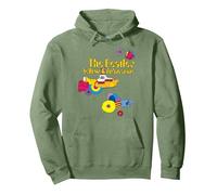 Das gelbe U-Boot der Beatles - Aufnäher Pullover Hoodie, Unisex für Erwachsene, Salbeigrün, M