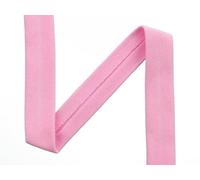 Das hüpfende Komma 1m Jersey-Schrägband Farbe rosa Uni