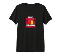 Das Ist Gerda Wir Joggen Gemeinsam Lustiger Lauf Spruch Premium T-Shirt