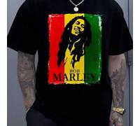 Das L?ssige Tshirt Mit Dem Bob Marley Motiv Im Reggae Stil Zeigt Rot Gelb Und Grün Für Freiheit Und Frieden Und Ein Unvergessliches Musikidol Premium