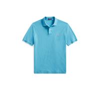 Polo Ralph Lauren Poloshirt mit Label-Stitching und Regular Fit in Tuerkis, Größe M