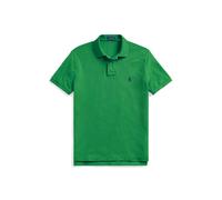 Poloshirt mit Label-Stitching und Regular Fit M men Gruen