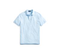 Polo Ralph Lauren Slim Fit Poloshirt mit Label-Stitching in Hellblau, Größe XL