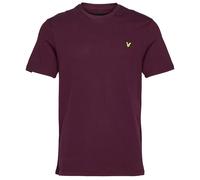 Lyle & Scott T-Shirt Plain Herren 100% Baumwolle Rundhals kurzärmlig Adler-Logo XS–XXL