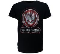 Das Offspring Distressed Skull T-Shirt S Schwarz