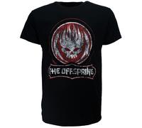 Das Offspring Distressed Skull T-Shirt XL Schwarz