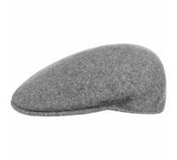 Kangol Herren Schirmmütze Wool 504 – Grau (Flannel) – Größe L (58-59 cm)