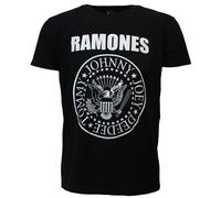 Das Ramones Presidential Seal T-Shirt XL Schwarz