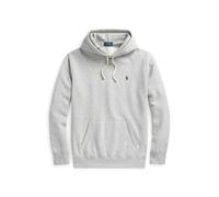 Polo Ralph Lauren Hoodie mit Label-Stitching in Hellgrau Melange, Größe XXL