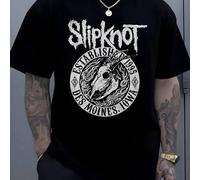 Das Schädelmotiv Mit Dem Schriftzug Established 1995 Des Moines Iowa Symbolisiert Die Gründung Und Herkunft Dieser Legendären Band Slipknot Herren Tsh