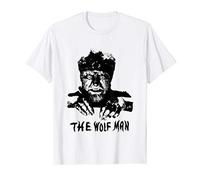 Das Wolfsmenschen Monster Classic Horror Flick Weiß T-Shirt