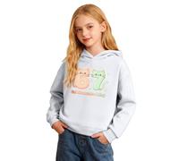 Dasongff 67 Kapuzen-Sweatshirt für Kinder, Jungen und Mädchen, langärmlig, bedruckt, lustig, 6 7, Meme Alpha Slang Kids 67, Ice Cream, Drip Meme, Hoodie, für Sport, Freizeit, 2-14 Jahre, weiß, für