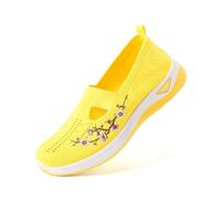 Dasongff Damen Sneaker Schuhe Sportschuhe Turnschuhe Laufschuhe Straßenlaufschuhe Walkingschuhe Slip On Leichtgewichtige Atmungsaktivem Mesh für Jogging Training Fitness Sneakers