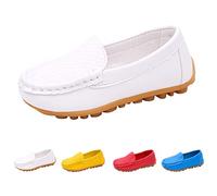 Dasongff Mokassins für Kinder Jungen Mädchen Bootsschuhe Mode Oxford Schuhe Unisex Kinder Lässig Bequem Flache Loafers Loafer Oxford Schlupfschuh
